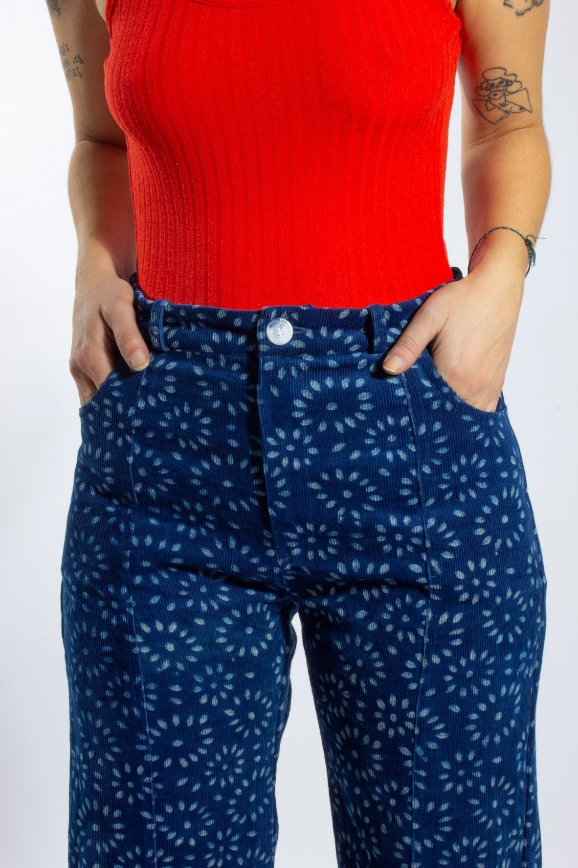 Pantalon GWALIOR - Velours côtelé - Pantalons - Azaadi, la mode responsable accessible