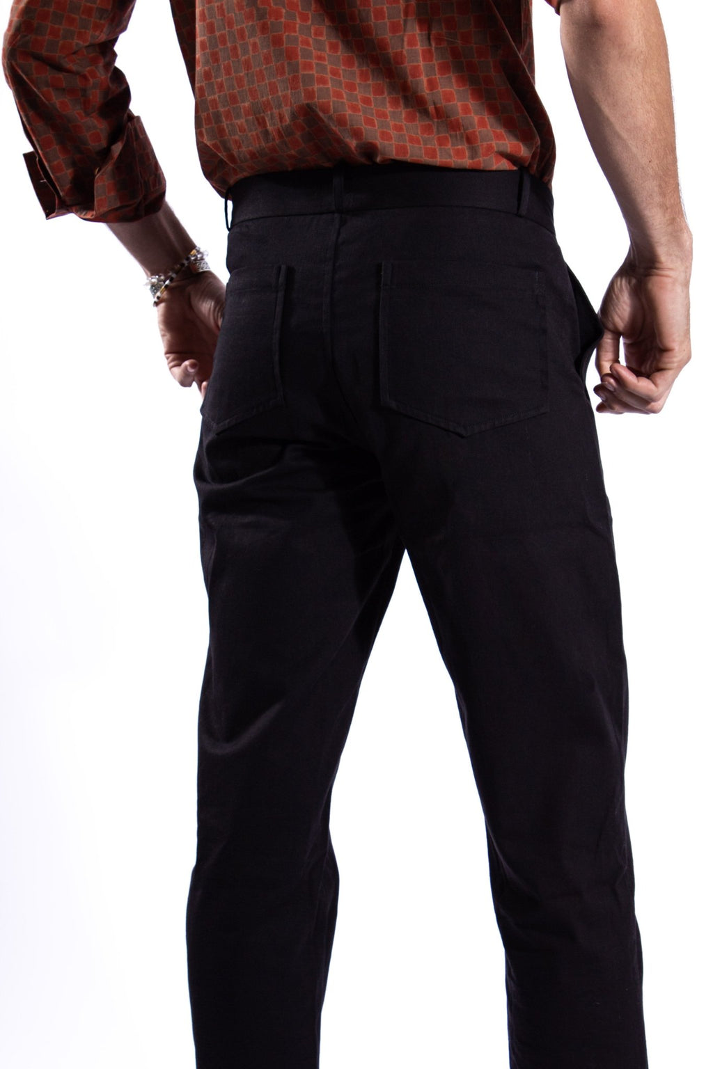 Pantalon HOSUR - Coton bio - Couleur Unie - Azaadi, la mode responsable accessible