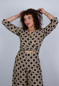 Top BENARES - Imprimé Baramada - Coton bio - Azaadi, la mode responsable accessible