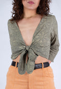 Top BENARES - Imprimé Gulabi - Coton bio - Azaadi, la mode responsable accessible