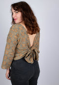 Top BENARES - Imprimé Kokoon - Coton bio - Azaadi, la mode responsable accessible