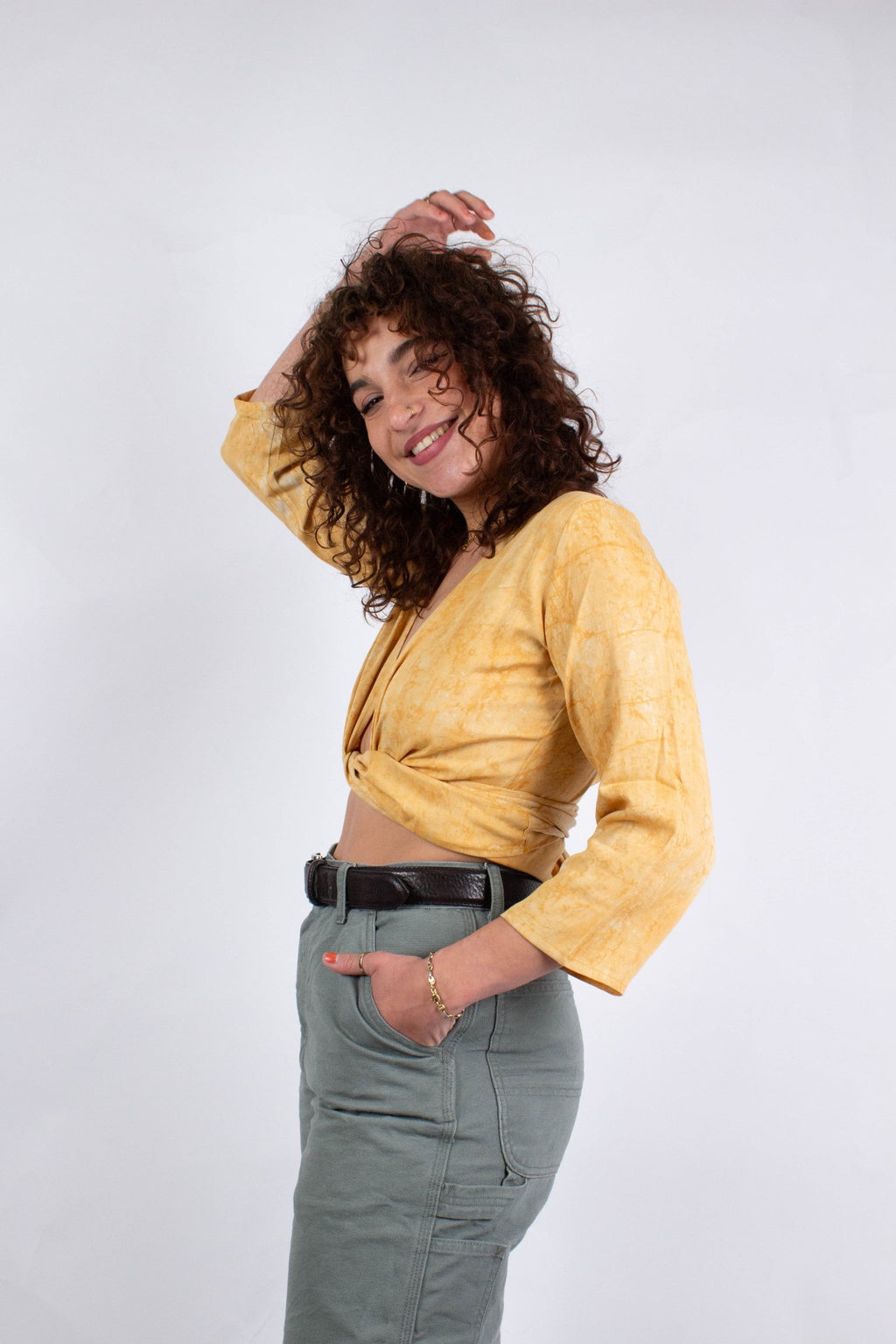 Top BENARES - Tissu Tencel - Imprimé Milky Way - Top - Azaadi, la mode responsable accessible