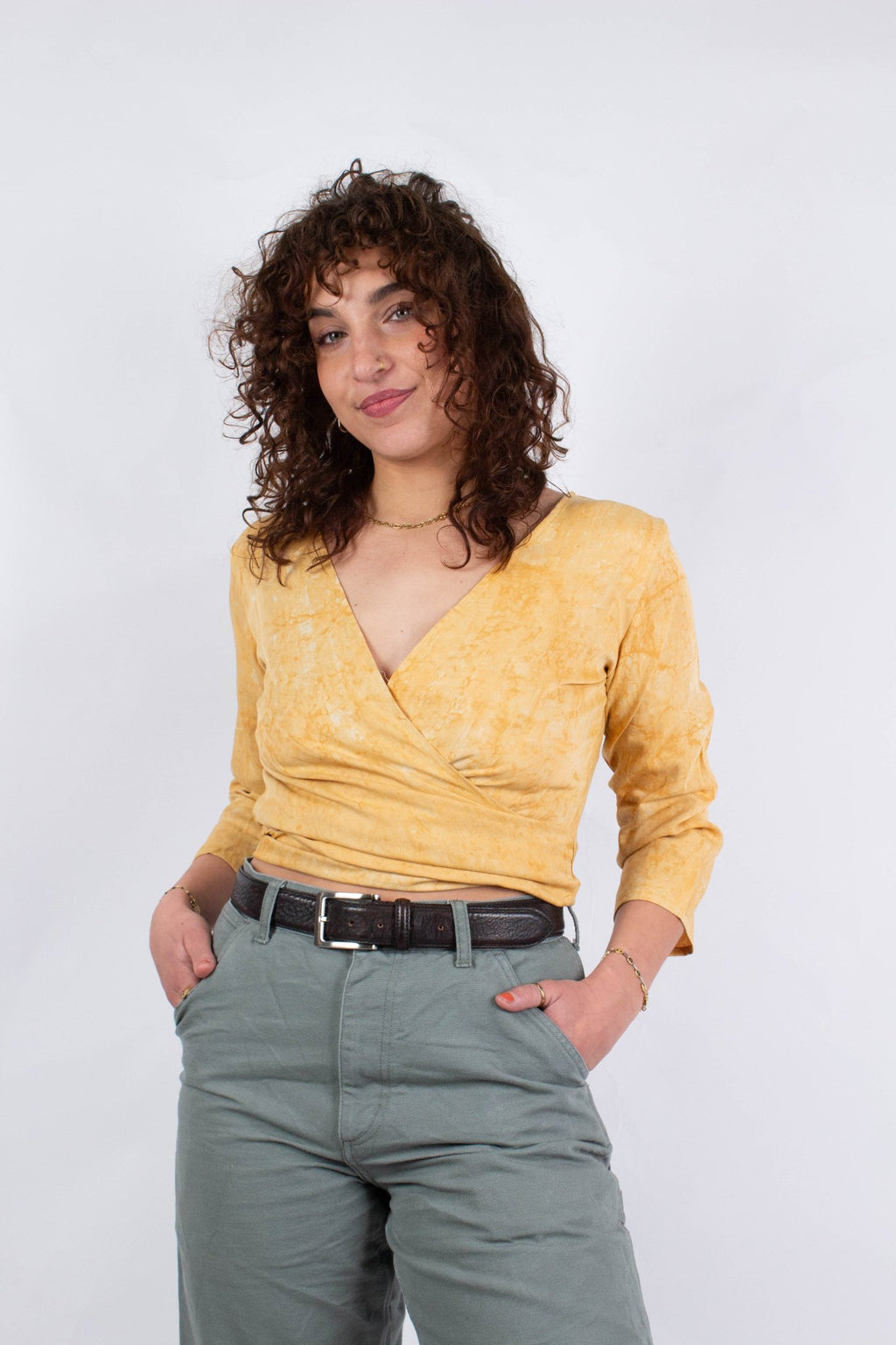 Top BENARES - Tissu Tencel - Imprimé Milky Way - Top - Azaadi, la mode responsable accessible