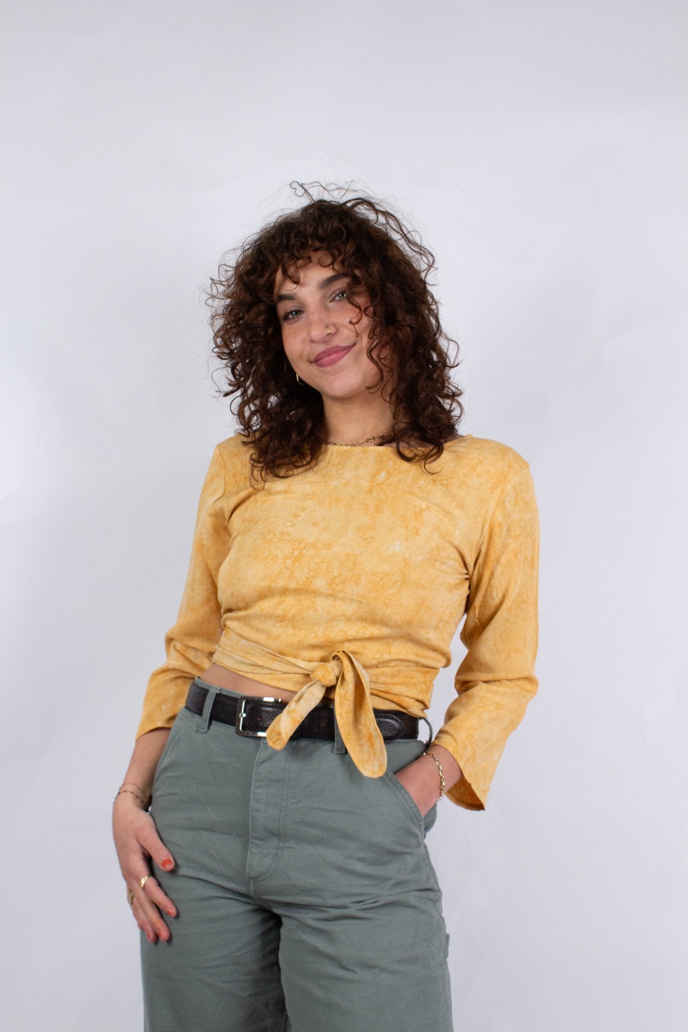 Top BENARES - Tissu Tencel - Imprimé Milky Way - Top - Azaadi, la mode responsable accessible