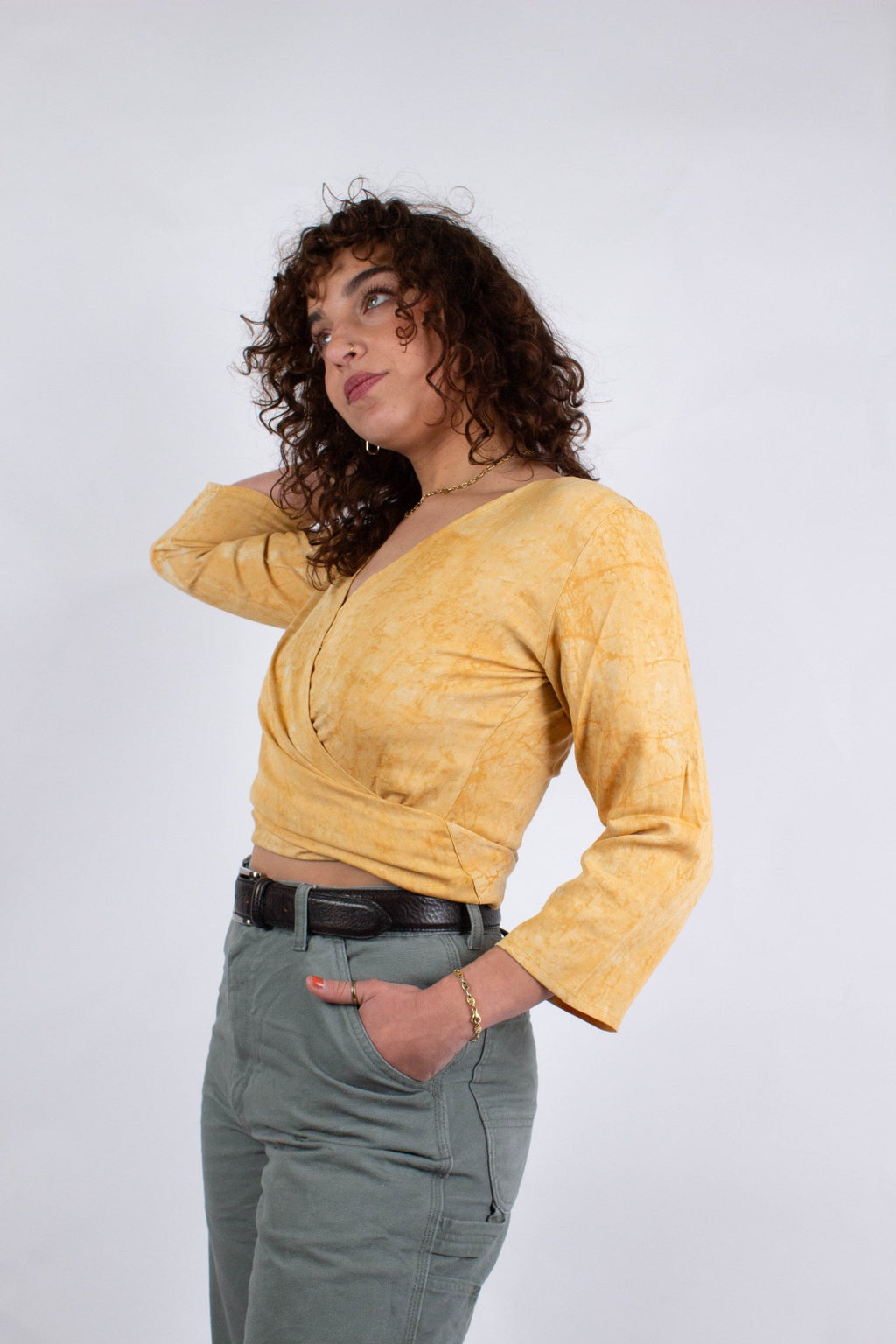 Top BENARES - Tissu Tencel - Imprimé Milky Way - Top - Azaadi, la mode responsable accessible