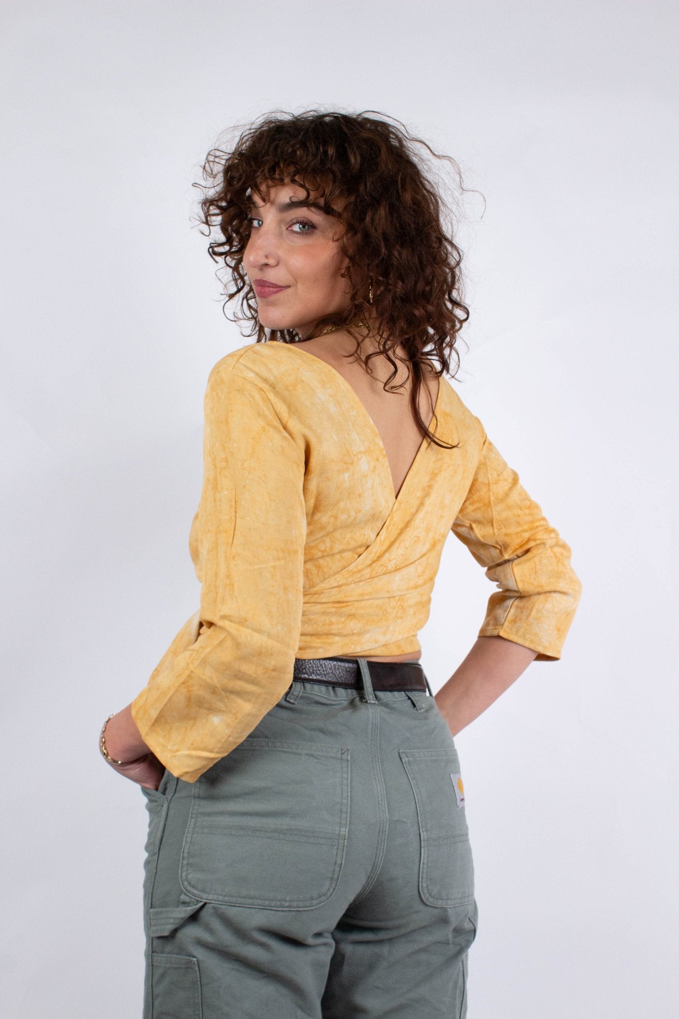 Top BENARES - Tissu Tencel - Imprimé Milky Way - Top - Azaadi, la mode responsable accessible